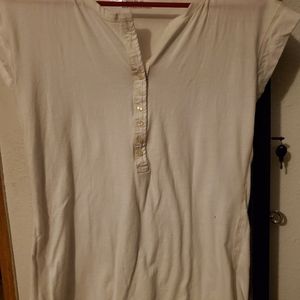 White button shirt